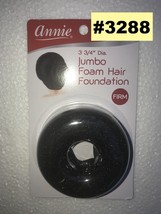 Annie 3 3/4&quot; Diameter Jumbo Foam Hair Foundation Firm #3288 - £2.39 GBP