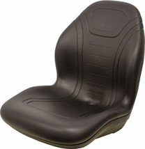 John Deere Black Seat Fits 4200 4500 4210 4310 4400 4700 Replaces OEM# LVA10029 - £113.54 GBP
