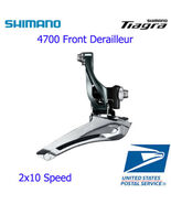 Shimano Tiagra FD-4700 2x10 Speed Clamp Band Mount Front Derailleur ROAD - $18.88+