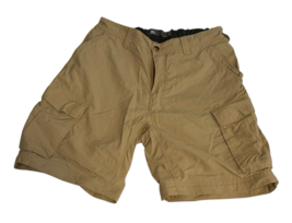 REI Cargo Shorts Men's L 30L Khaki Outdoor Hiking Polyester w/Nylon Wais... - $23.75