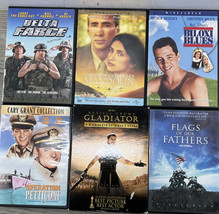 Lot of 6 DVDs War Military Movie Night Bundle - War004 - £20.10 GBP