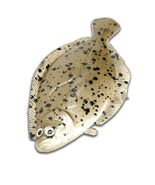 Artificial Flounder Lures Bait 5" Light Tan Spotted - Almost Alive Lures... - $17.49