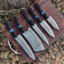 Damascus Steel Chef Knives Set Full Tang X681 - $88.21