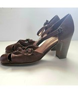 Womens Lower East Side Heels Size 11 W Mary Jane Sandals Cutout Accent U... - $16.49