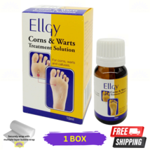 1 X Ellgy Corns &amp; Warts Treatment Solution Calluses 10ml - $20.62