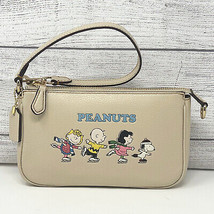 Coach Limited Edition Peanuts Nolita 19 Leather Purse Snoopy &amp; Friends M... - £121.03 GBP