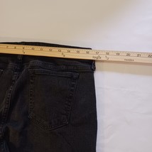 Riders Women's Size 16P Black Bootcut Leg Denim Jeans Measured 34x29 image 15