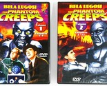 The Phantom Creeps - Vol. 1 &amp; Vol. 2 (2 DVD&#39;s, 1939) Brand New !   Bela ... - £14.82 GBP