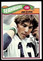1977 Topps #65 Jim Zorn EX-B110 - £15.53 GBP