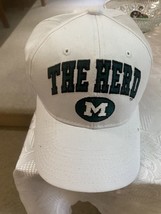 Marshall Thundering Heard Hat White Hat Adjustable Adult Size Hat - $213.33 MXN