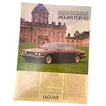 1983 Jaguar XJ6 Print Advertisement December 1982 Original Vintage 8 x 11 - $9.87