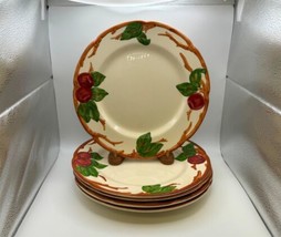 Set of 5 Franciscan APPLE Dinner Plates Made in USA - $99.99