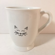 World&#39;s Best Cat Mom Mud Pie Ceramic Coffee Mug Tea Cup Kitty Grin - £14.70 GBP