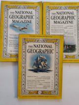 September, November &amp; December 1959 National Geographic Magazine Lot Of 3 - £13.97 GBP