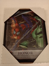 Marvel Spider-Man Honor 3-D Inspirational Art Print 8 x 10 Framed Art Print - £15.81 GBP