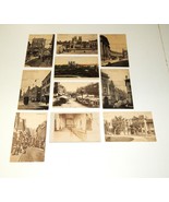 York England United Kingdom Vtg 5.5&quot; Postcards Horse Buggy City People - $9.15