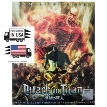 Dvd Attack On Titan Season 1 2 3 4 Free Shipping From Us - £37.40 GBP