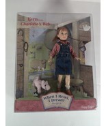 Fern Doll &amp; Wilbur Pig in Charlotte’s Web, 2001,When I Read I Dream Seri... - $471.01 MXN