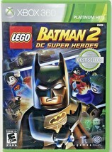 Lego Batman 2 DC Super Heroes [Microsoft Xbox 360] Complete w/ Manual  - £5.47 GBP
