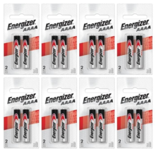 Energizer AAAA Batteries, 1.5-Volt Battery AAAA Alkaline, 2-ct (8-PACK) - $31.68