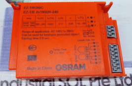 OSRAM EZ-TRONIC Ballast POP EZ-T/E 2X18/220-240 for Luminaire Protection - £159.68 GBP