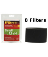 NEW 8-PACK 3M Filtrete Bissell 7/8/14 Single Allergen Vacuum Filters 66878A - £11.05 GBP