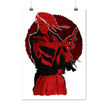 Anime Samurai Sun Fantasy Japanese Matte/Glossy Poster A0 A1 A2 A3 A4 | Wellcoda - £6.38 GBP+