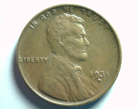 1931-D Lincoln Cent Penny Choice About Uncirculated++ Ch. Au++ Nice Original - £36.16 GBP