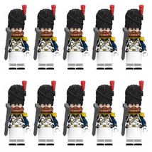 10pcs Napoleonic Wars French Line Infantry Sappers Minifigures Set - £19.97 GBP