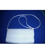 &quot;VINTAGE&quot; WHITING &amp; DAVIS WHITE MESH PURSE - $48.00