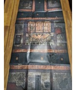 Warhammer 40K Miniature Double Sided Game Map 43&quot; X 22&quot;  - $19.60
