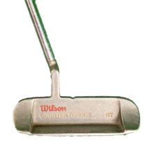 Wilson Counter Torque HT-2 Putter Plumber Neck RH Steel 34.25 In. Original Grip - £24.12 GBP