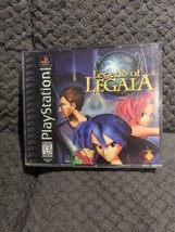 Legend of Legaia (Sony PlayStation 1, 1999) PS1 Black Label Complete Rare tested - $101.82