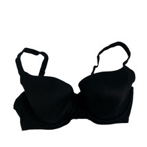 Secret Treasures 34D Full Coverage T-Shirt Bra Black Multiway Straps Und... - $12.19