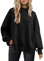 Tincini Women&#39;s Jumpers Winter Casual Crew Neck Knitted Sweaters Long Sleeve Loo - £33.45 GBP