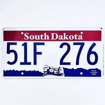  United States South Dakota Mount Rushmore Passenger License Plate 51F 276 - $243.00 MXN