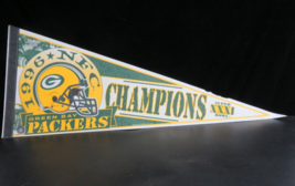 1996 Green Bay Packers NFC Champs Pennant Super Bowl XXXI Brett Favre - $12.82