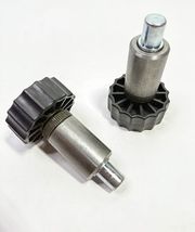 2-Weld In Spring Loaded Pop Pull Latch 1/2” Pin 1” Body 2” Round Fluted ... - $33.75