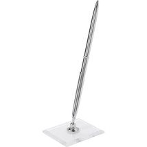 Simplicity 81187-SU Silver Guest Sign In Pen with Pen Stand Set, 2pcs, B... - £11.05 GBP