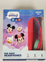 NEW SEALED Disney Emoji Kid Safe Headphones by 1616 Holdings Mickey Mouse - £11.59 GBP