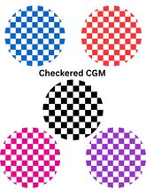 Checkered CGM Patches, Dexcom G7, G6, Libre, Omnipod, 5-Pack - $12.99