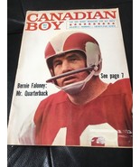 CANADIAN BOY BERNIE FALONEY CFL FOOTBALL COVER  SCOUT 25 PAGE CATALOG SC... - £6.46 GBP