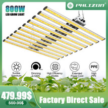 Phlizon 800W Bars Plants Grow Led Lights UV IR Full cycel for Indoor Greenhouse - £464.84 GBP