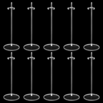 10 Pcs Acrylic Doll Stands Display Holder for 11&quot; to 13&quot; Dolls and Actio... - $19.50