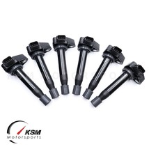 Set 6 OEM Ignition Coils For Acura MDX Honda Civic Pilot Ridgeline Saturn Vue - £155.31 GBP