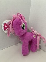 My Little Pony Friendship is Magic 2013 Hasbro Cheerilee plush purple flower  - £3.94 GBP