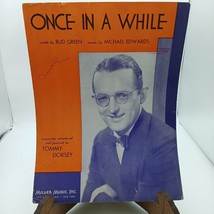 Vintage Sheet Music, Once in a While by Bud Green and Michael Edwards, Miller - £6.14 GBP