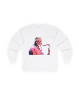 Pharoah Sanders Jazz Art Graphic Print Tee Shirt Long Sleeve Crewneck Gi... - $29.26 CAD+