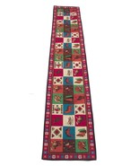 Kinara Lodge Collage Northwestern Design Table Runner 13&quot;x72&quot; Moose Fish... - $19.79