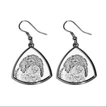 Romagna Water Dog- NEW collection of earrings with images of purebred do... - £8.60 GBP